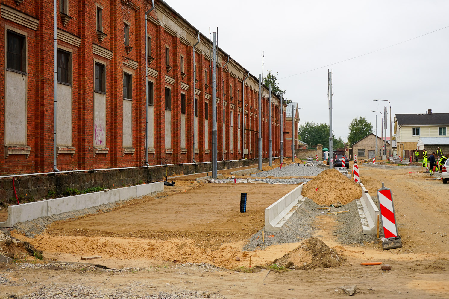 Daugavpils — Reconstruction of tram line to the Bread Factory