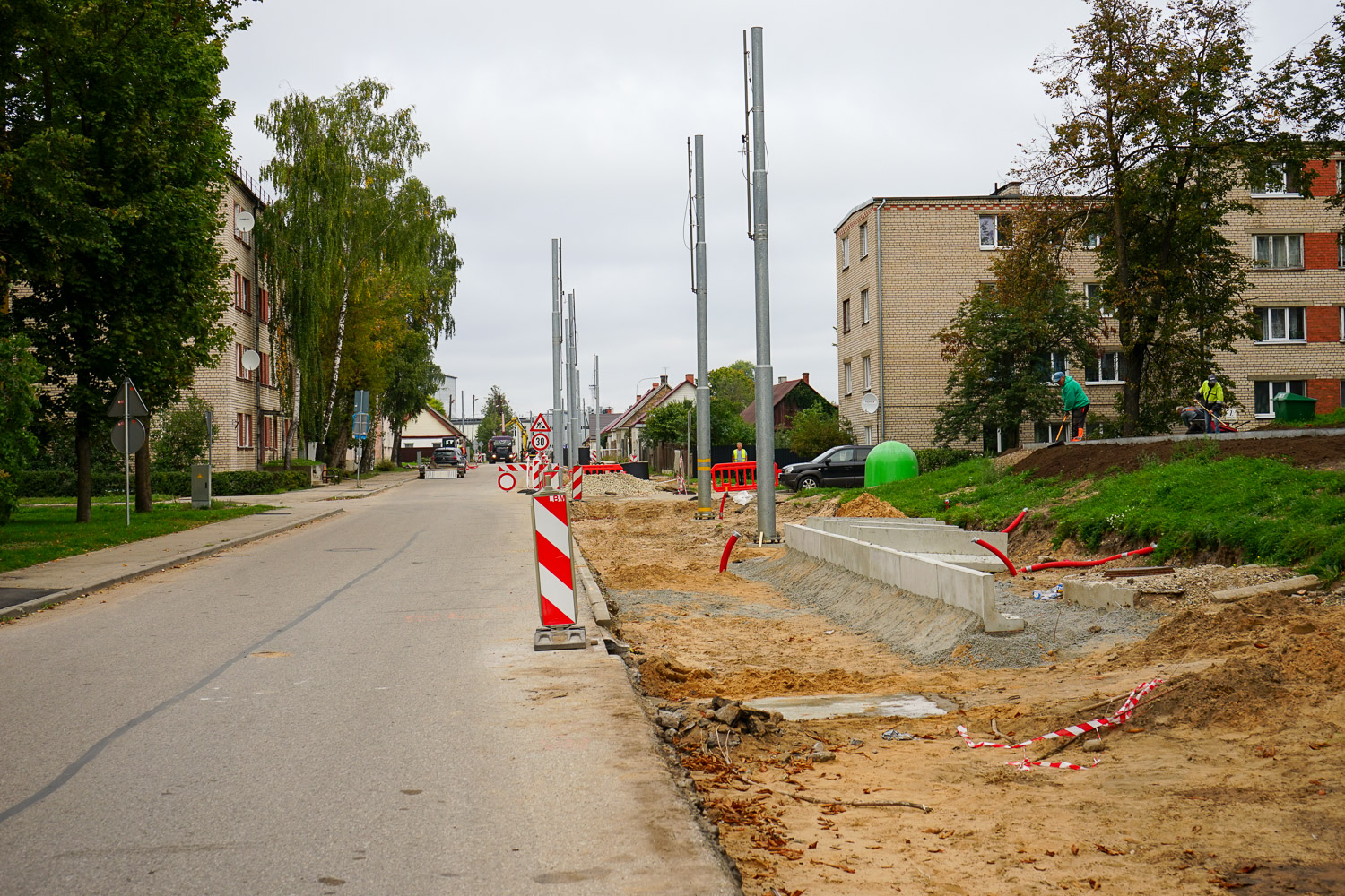 Daugavpils — Reconstruction of tram line to the Bread Factory
