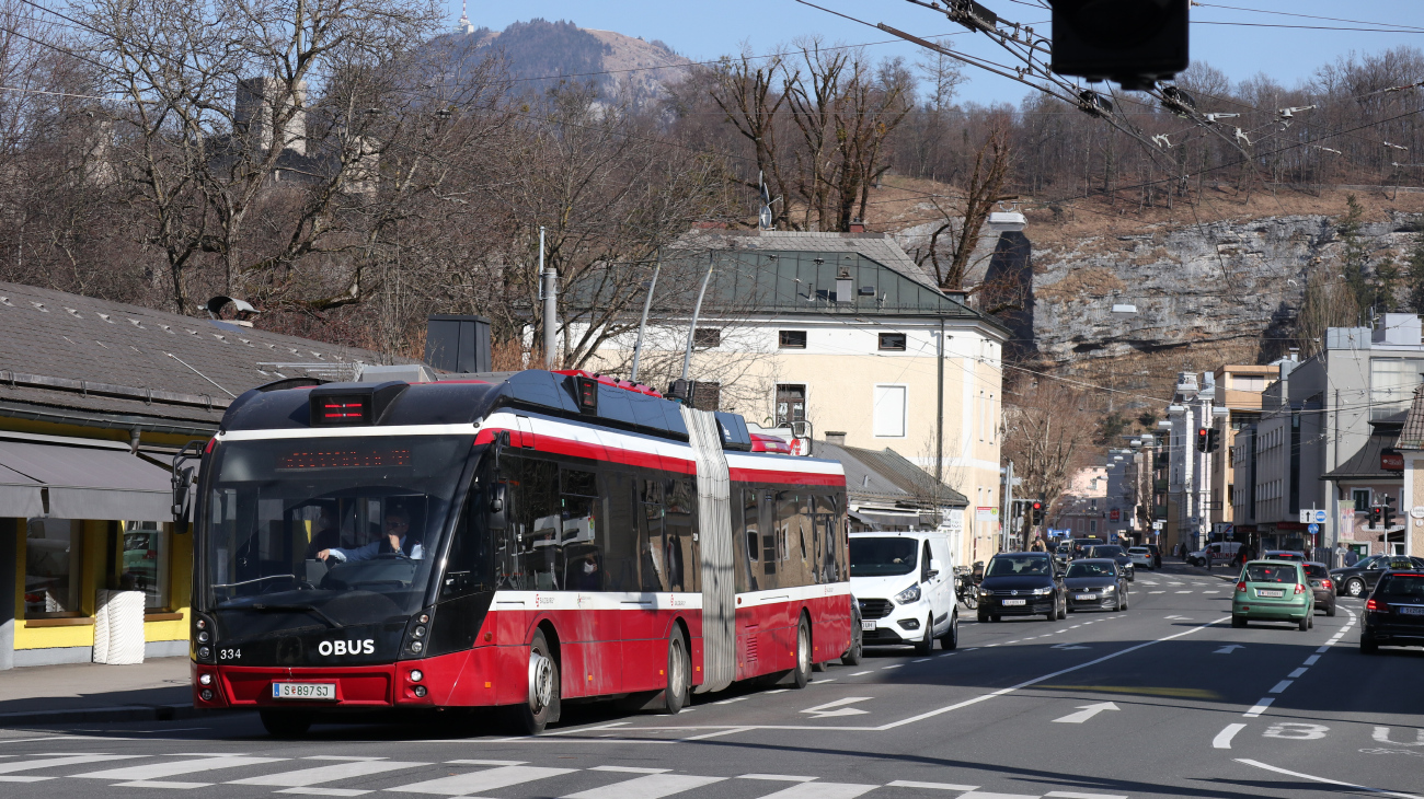 Зальцбург, Solaris Trollino III 18 AC MetroStyle № 334