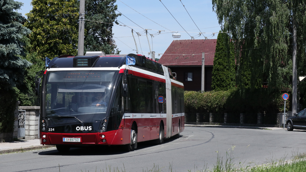 Зальцбург, Solaris Trollino III 18 AC MetroStyle № 334