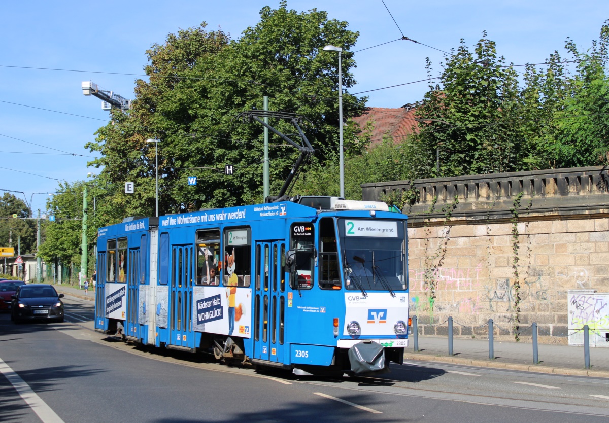Görlitz, Tatra KT4DC Nr. 2305
