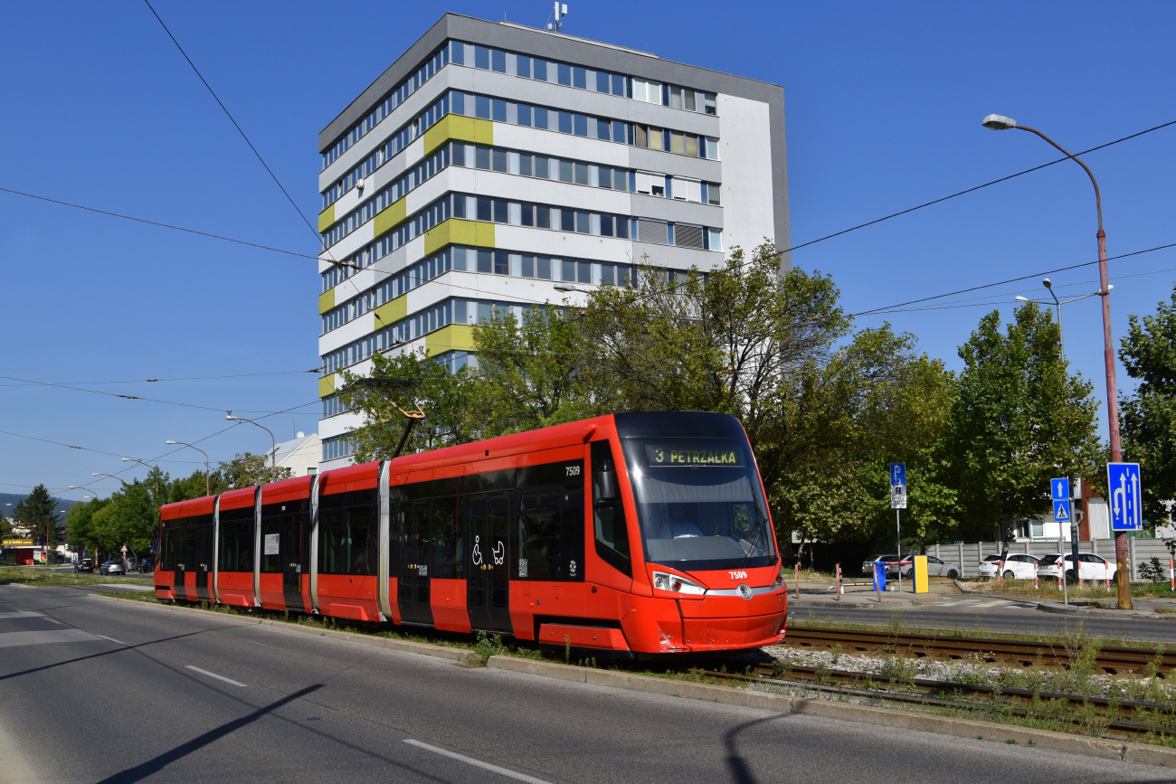 Братислава, Škoda 30T ForCity Plus № 7509