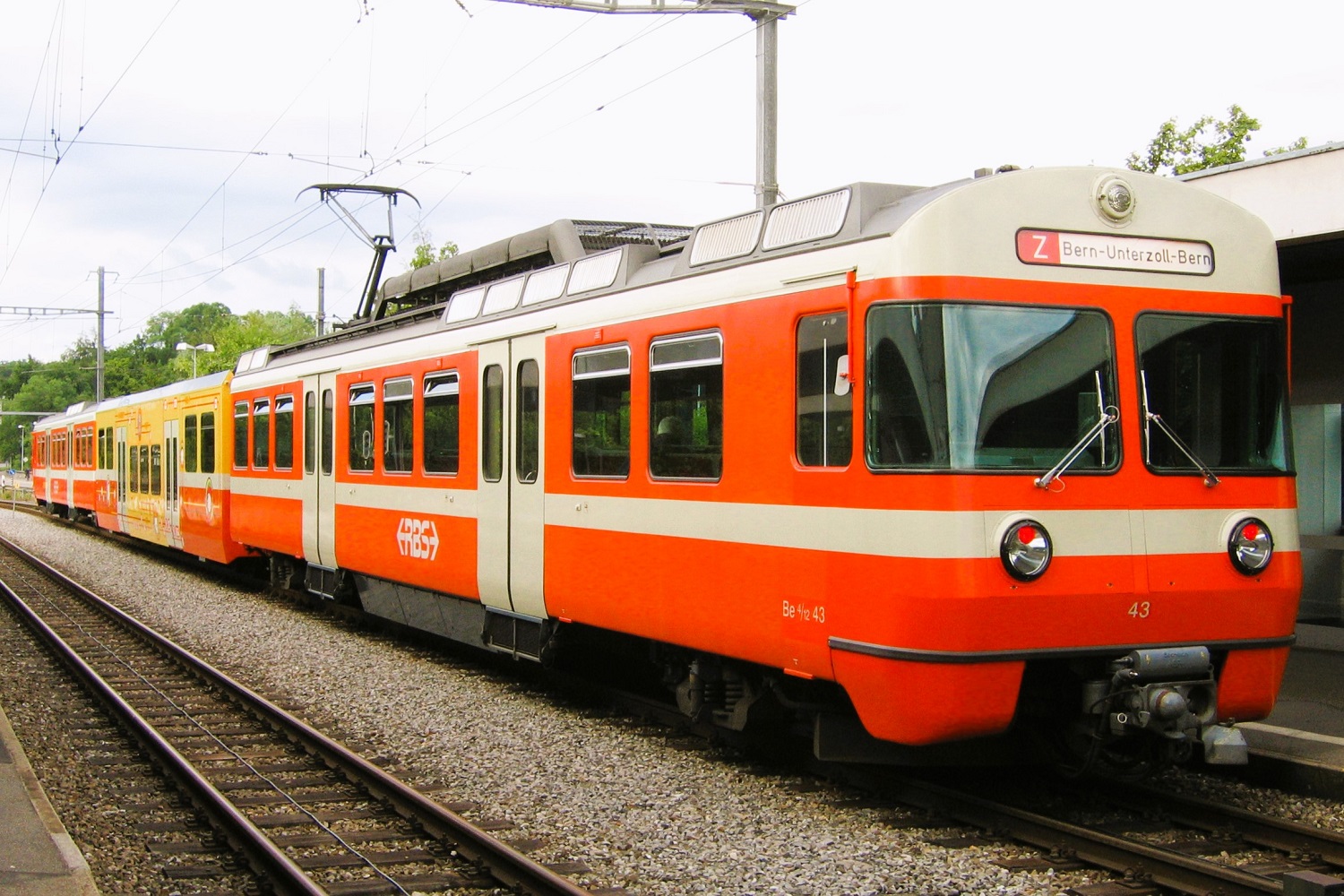 Берн, SIG/Stadler/BBC Be 4/12 № 43