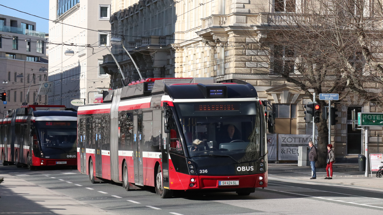 Зальцбург, Solaris Trollino III 18 AC MetroStyle № 336