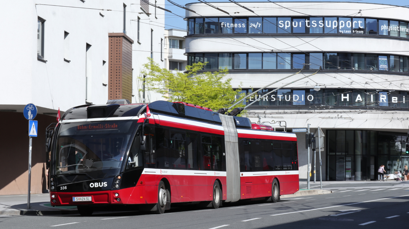 Зальцбург, Solaris Trollino III 18 AC MetroStyle № 336