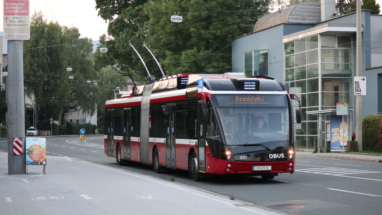 Зальцбург, Solaris Trollino III 18 AC MetroStyle № 337