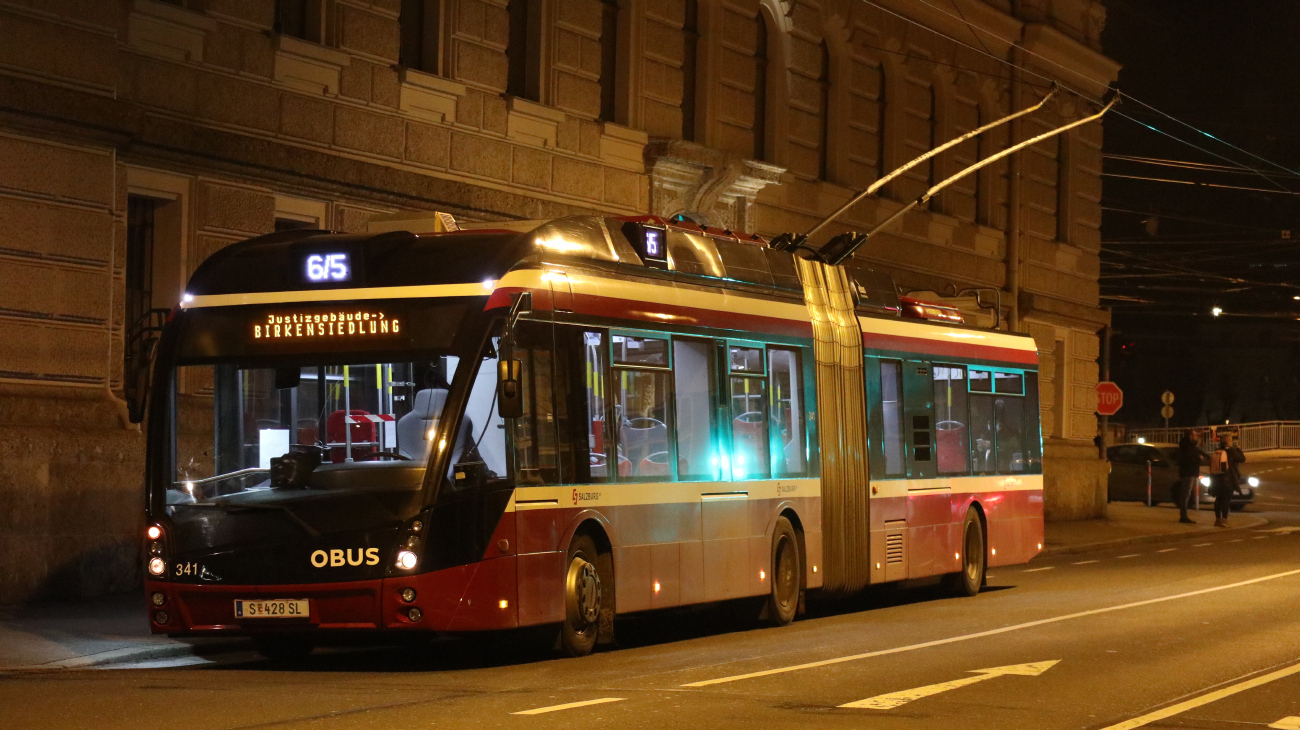 Salzbourg, Solaris Trollino III 18 AC MetroStyle N°. 341