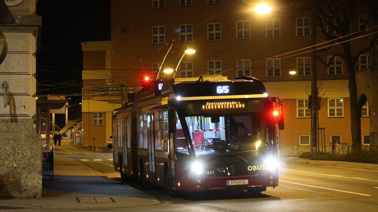 Зальцбург, Solaris Trollino III 18 AC MetroStyle № 341