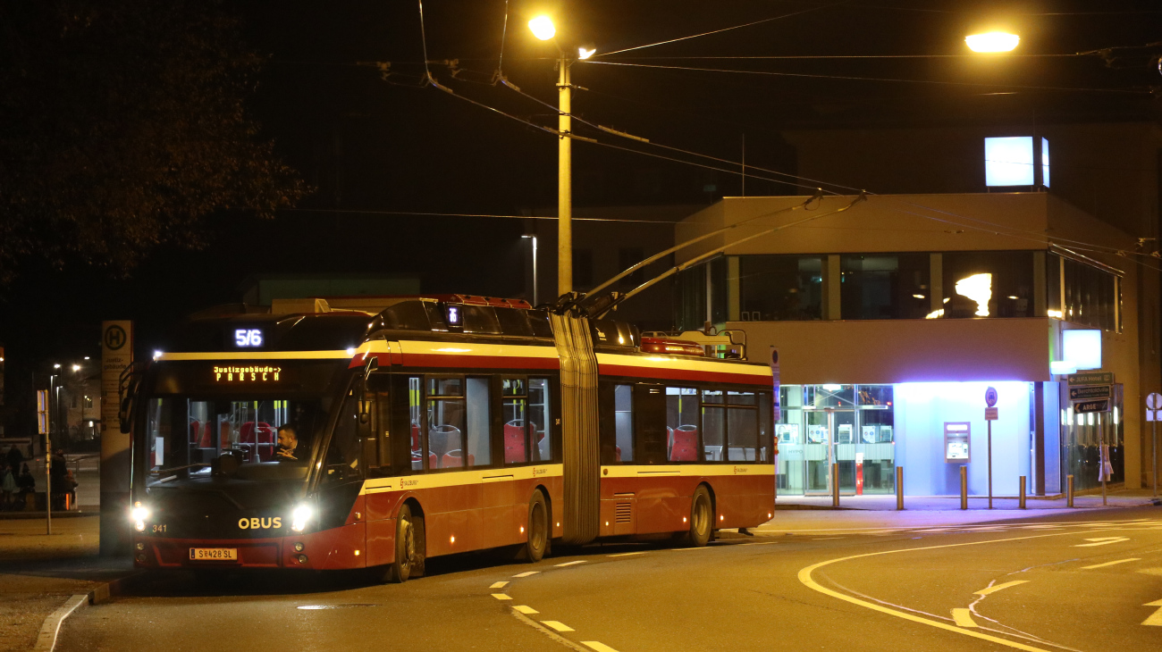 Зальцбург, Solaris Trollino III 18 AC MetroStyle № 341