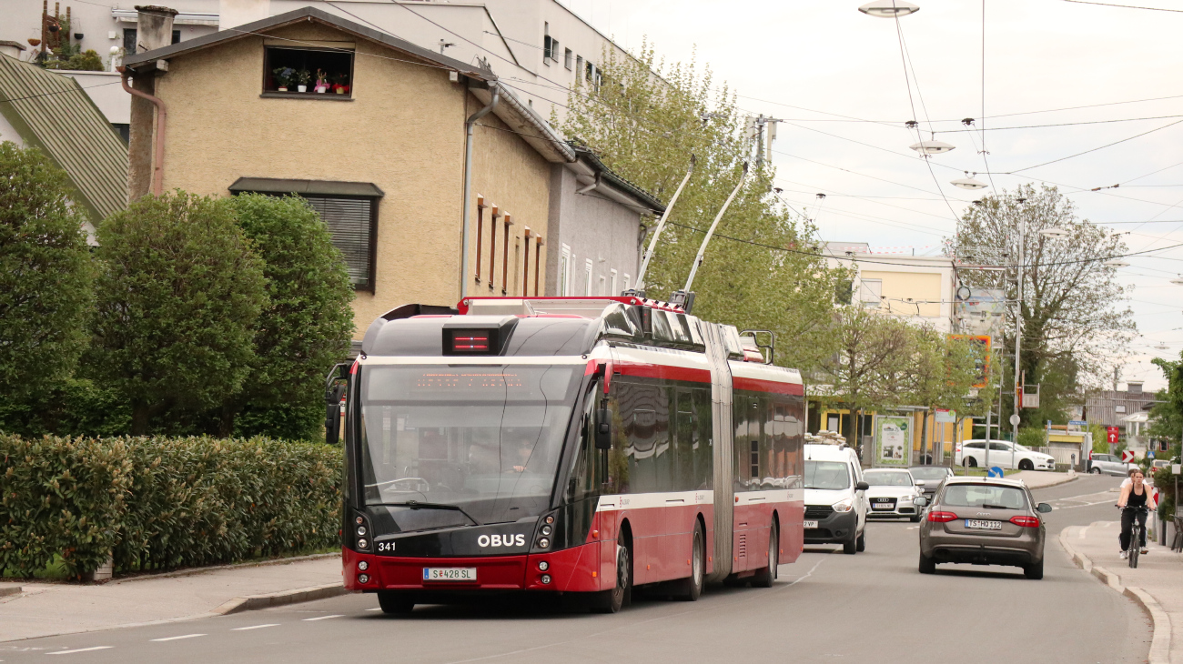 Salzburg, Solaris Trollino III 18 AC MetroStyle Nr. 341