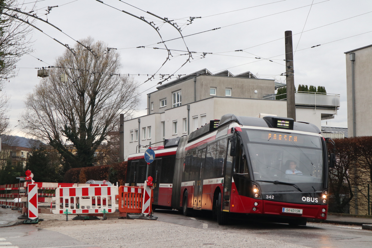 Зальцбург, Solaris Trollino III 18 AC MetroStyle № 342