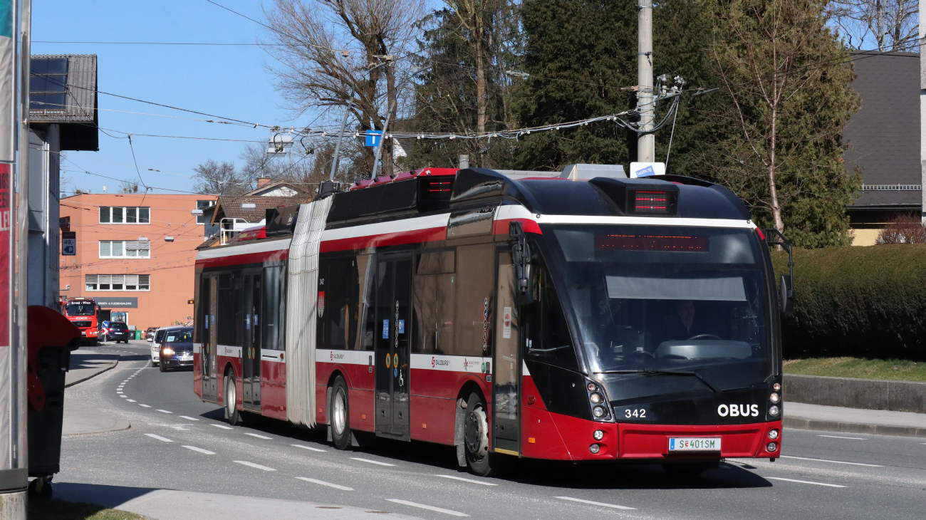 Зальцбург, Solaris Trollino III 18 AC MetroStyle № 342