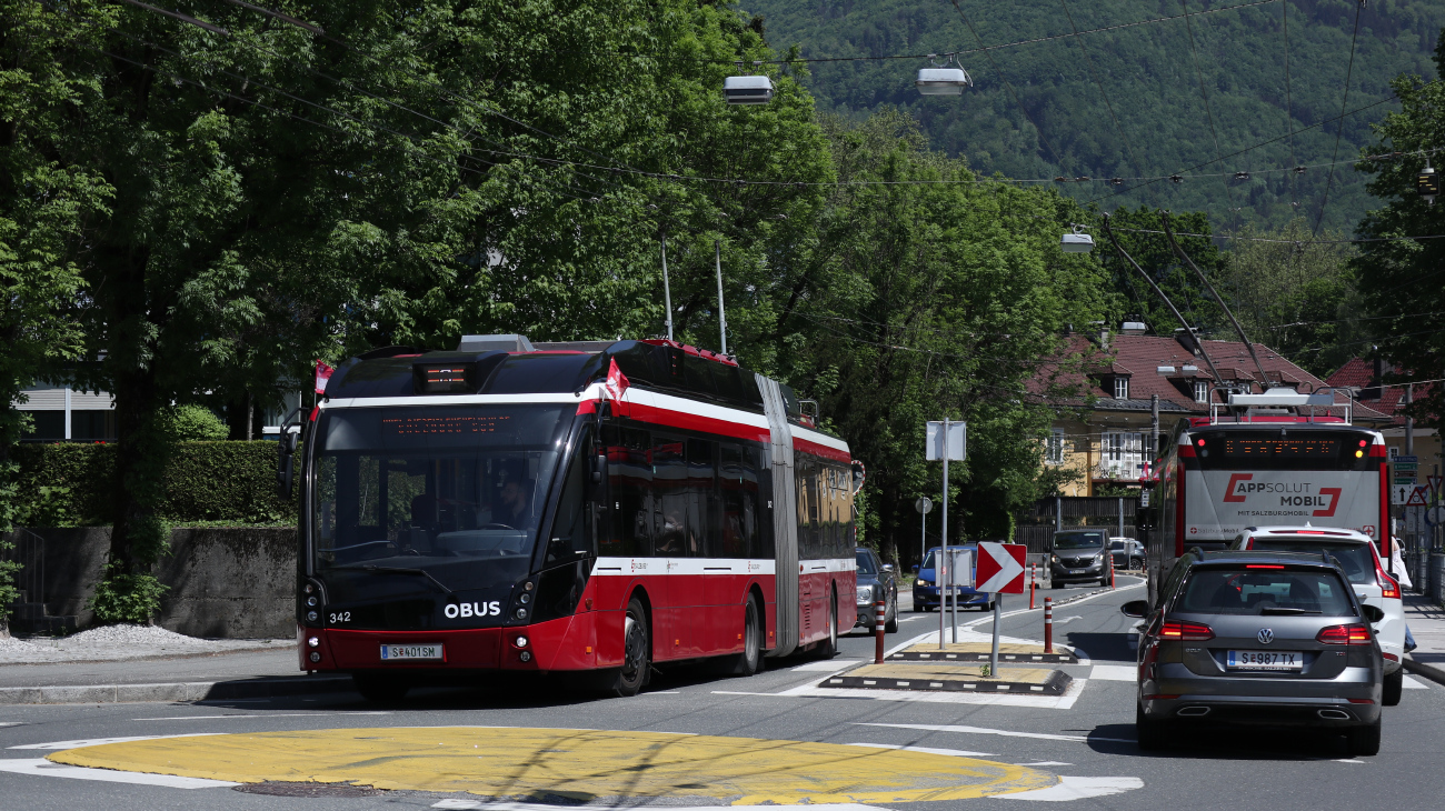 Зальцбург, Solaris Trollino III 18 AC MetroStyle № 342