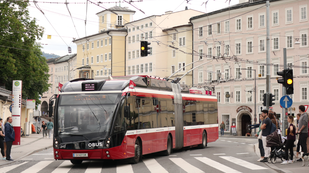 Зальцбург, Solaris Trollino III 18 AC MetroStyle № 342