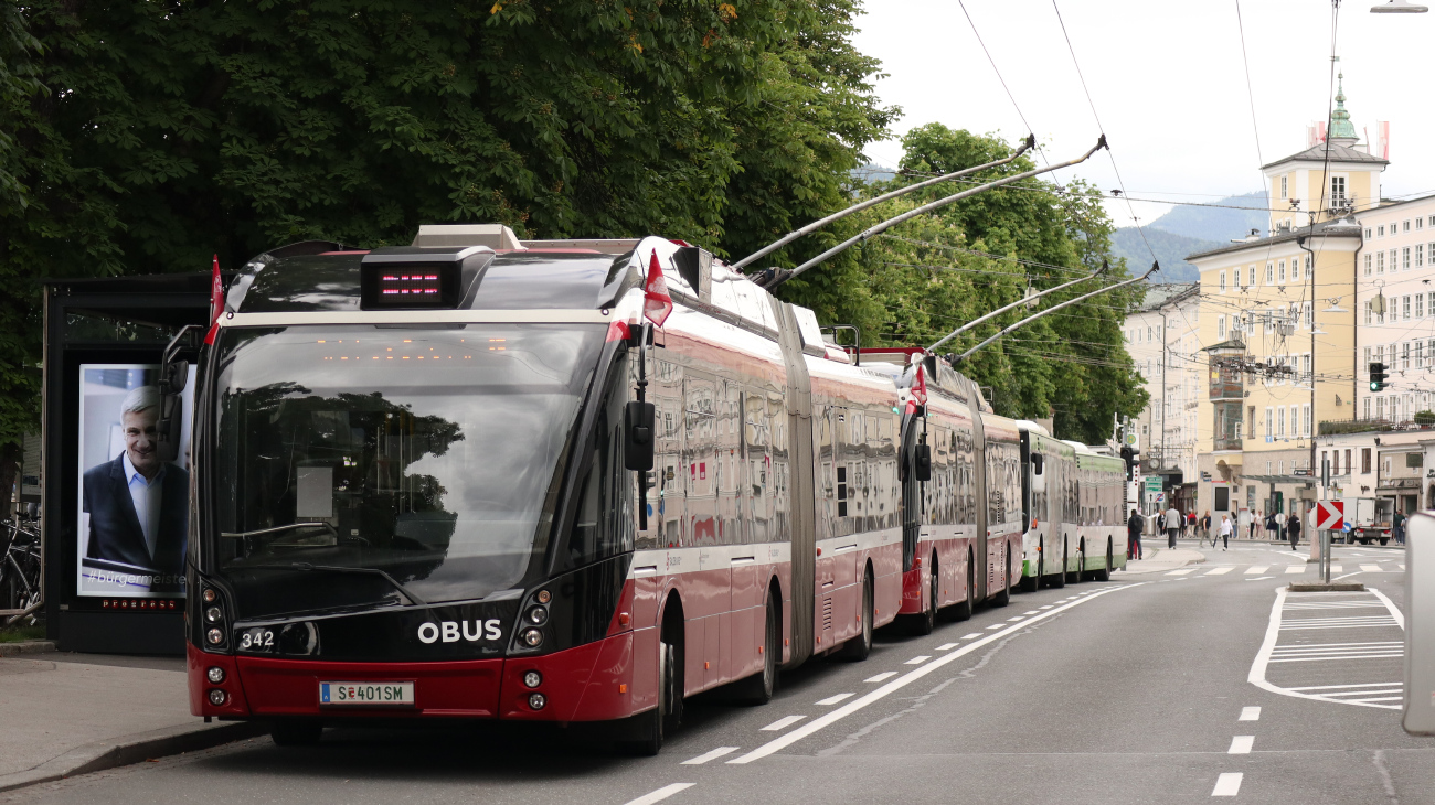 Зальцбург, Solaris Trollino III 18 AC MetroStyle № 342