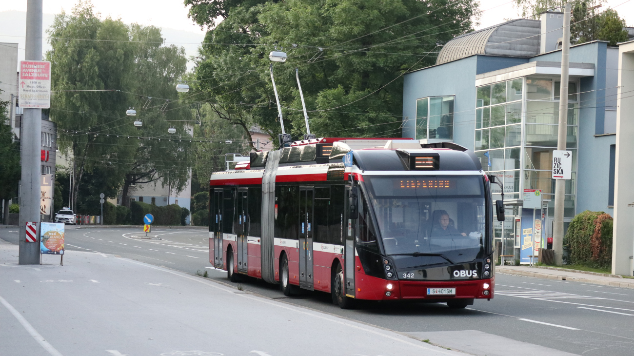 Зальцбург, Solaris Trollino III 18 AC MetroStyle № 342