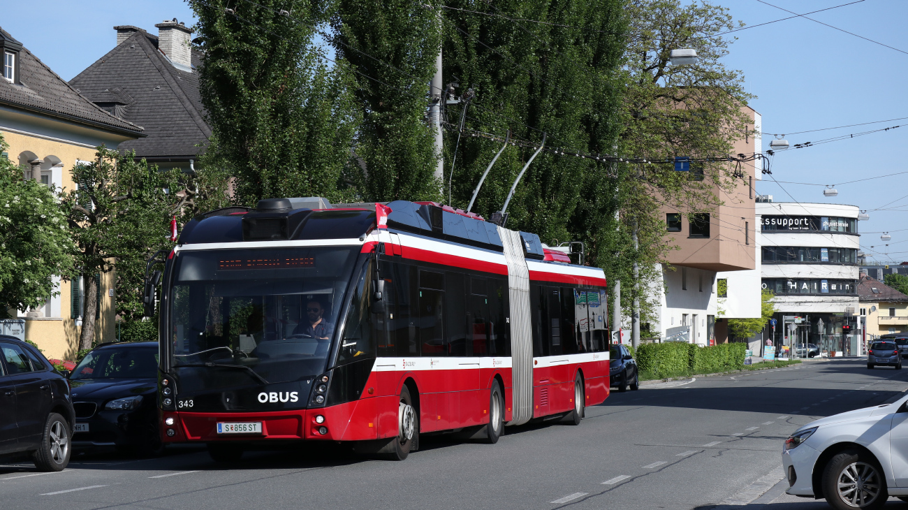 Зальцбург, Solaris Trollino III 18 AC MetroStyle № 343
