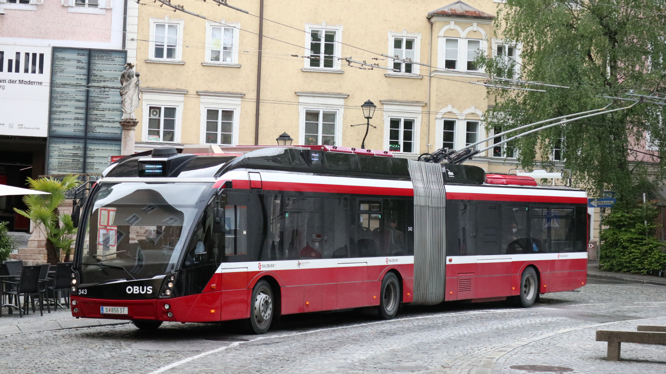 Зальцбург, Solaris Trollino III 18 AC MetroStyle № 343