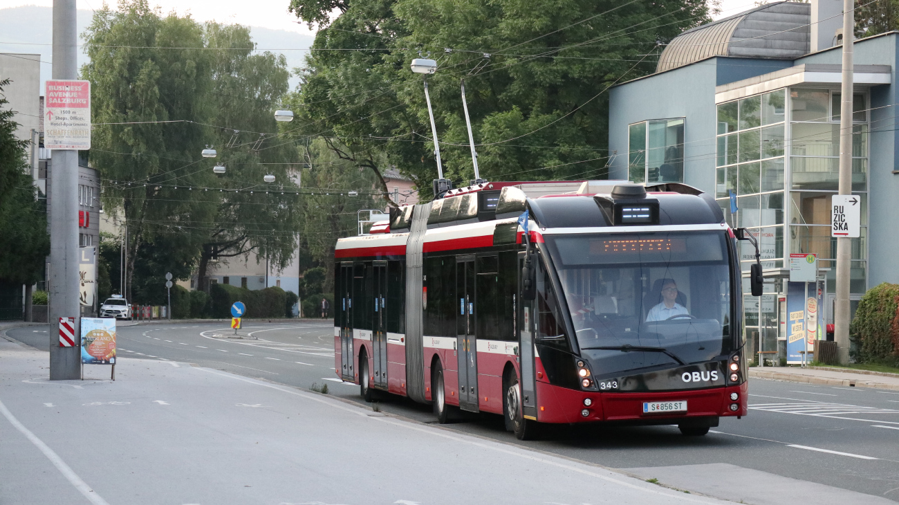 Зальцбург, Solaris Trollino III 18 AC MetroStyle № 343