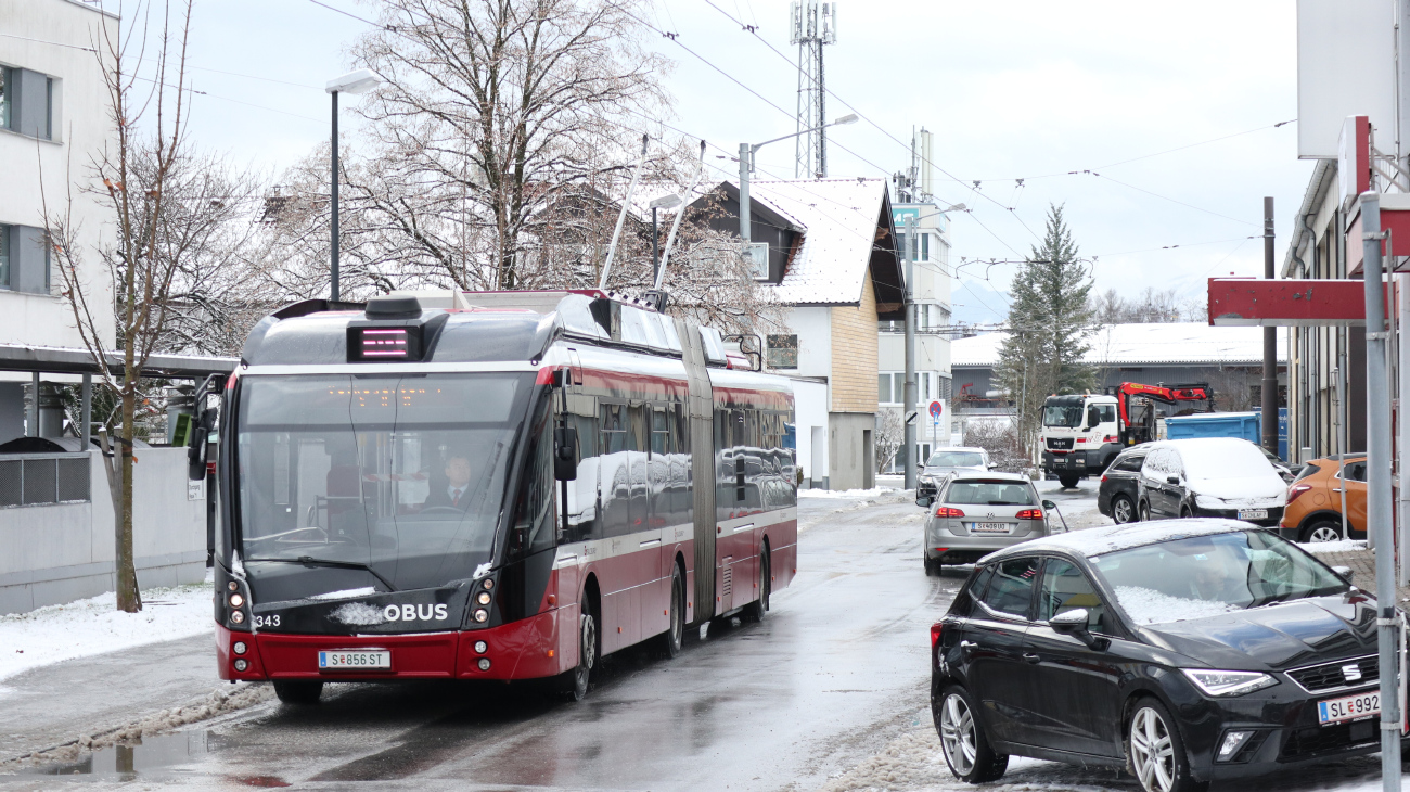 Зальцбург, Solaris Trollino III 18 AC MetroStyle № 343