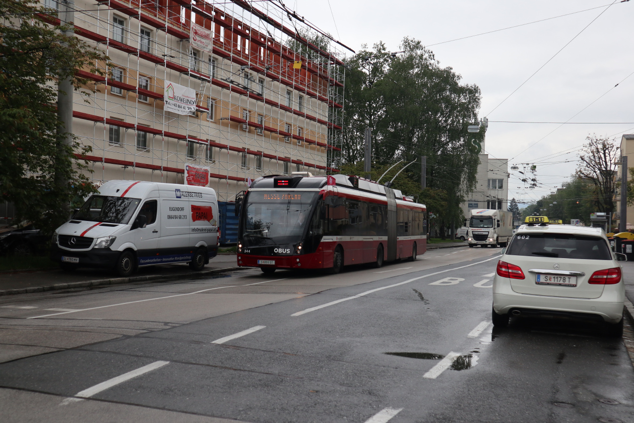 Salzbourg, Solaris Trollino III 18 AC MetroStyle N°. 344