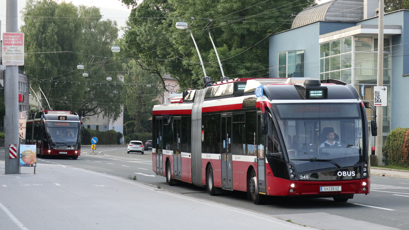 Зальцбург, Solaris Trollino III 18 AC MetroStyle № 345