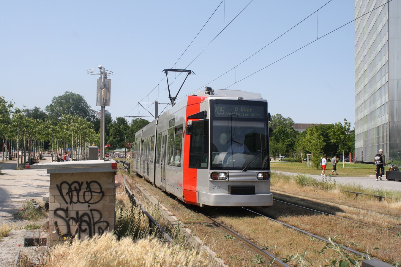 Düsseldorf, Duewag NF6 № 2133 Düsseldorf, Duewag NF6 № 2133