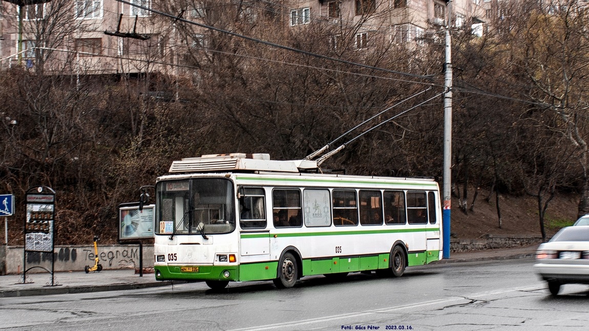 Ереван, ЛиАЗ-5280 (ВЗТМ) № 035