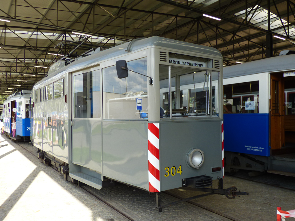 Краков, Konstal N № 304; Краков — Парад исторических и современных трамваев 2023