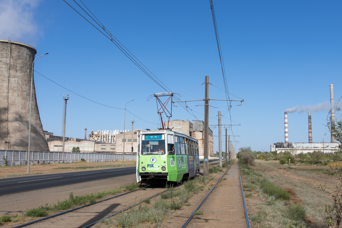 Павлодар, 71-605 (КТМ-5М3) № 115
