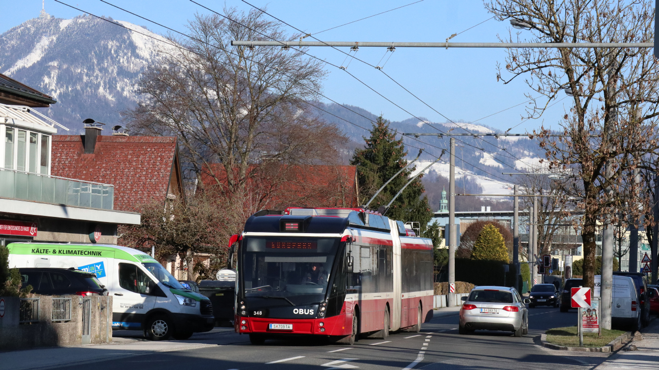 Зальцбург, Solaris Trollino III 18 AC MetroStyle № 348