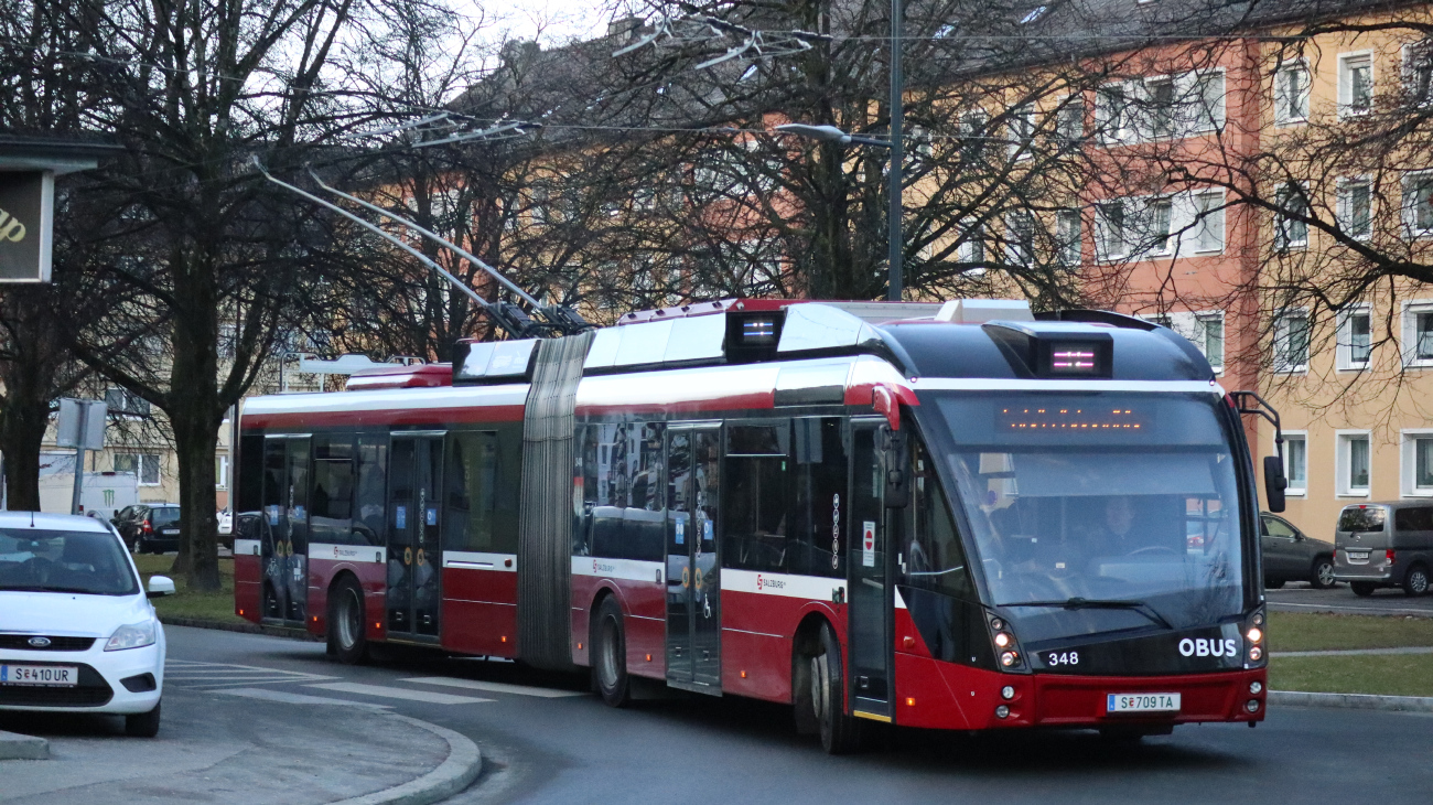 Зальцбург, Solaris Trollino III 18 AC MetroStyle № 348