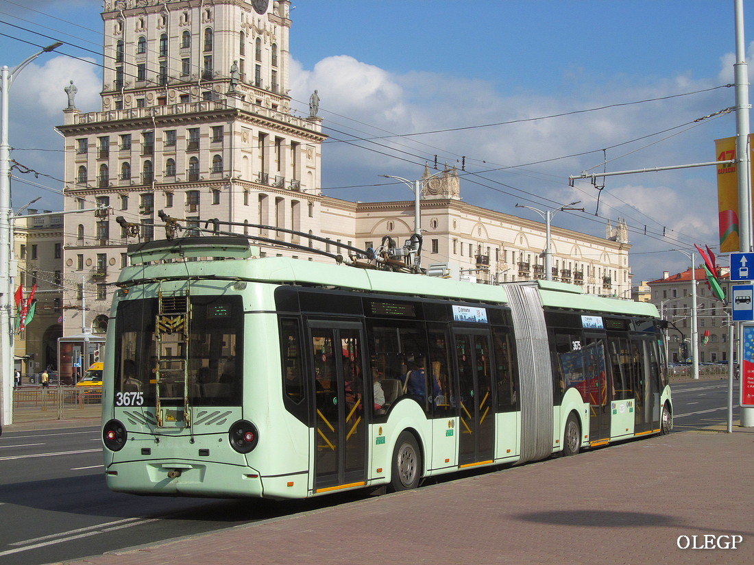 Мінск, БКМ 43300D № 3675 Мінск, БКМ 43300D № 3675