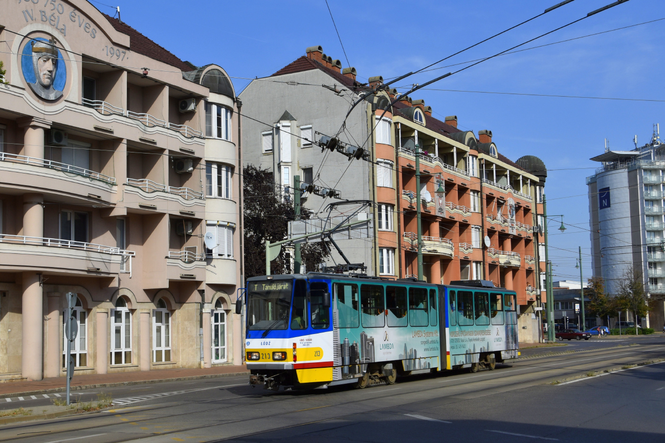 Сегед, Tatra KT4DM № 213