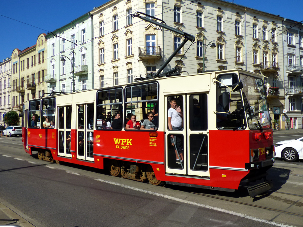 Krakau, Konstal 105NT Nr. 789; Krakau — Parade of historic and contemporary trams 2023
