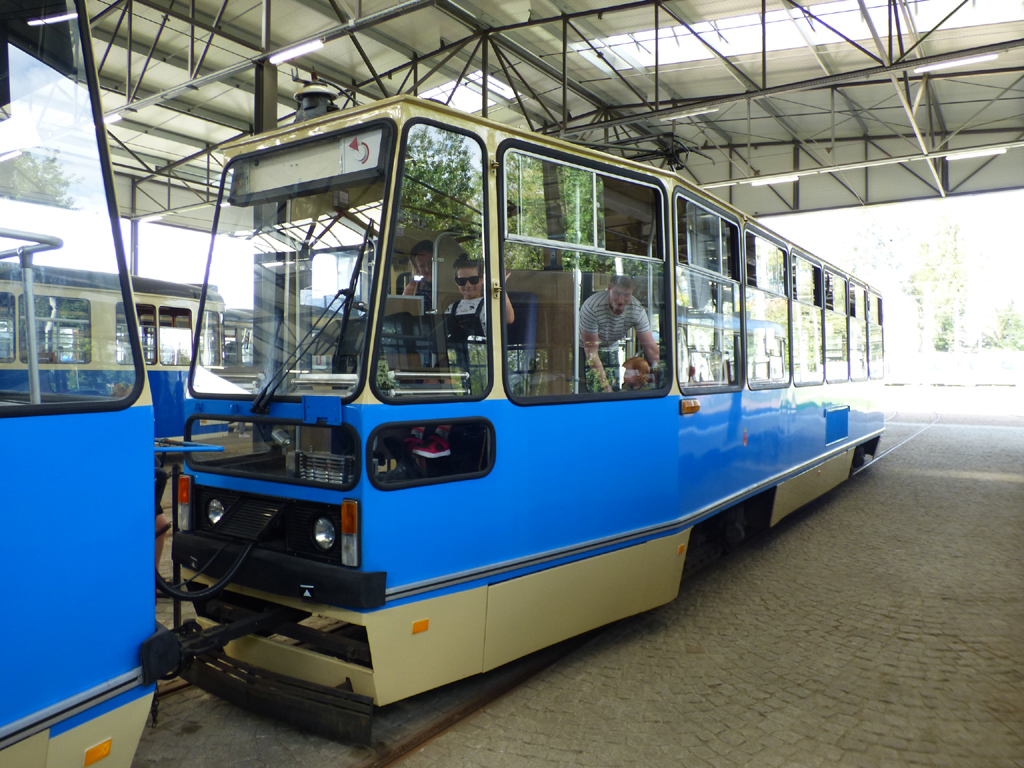 Краков, Konstal 105N № 266; Краков — Парад исторических и современных трамваев 2023