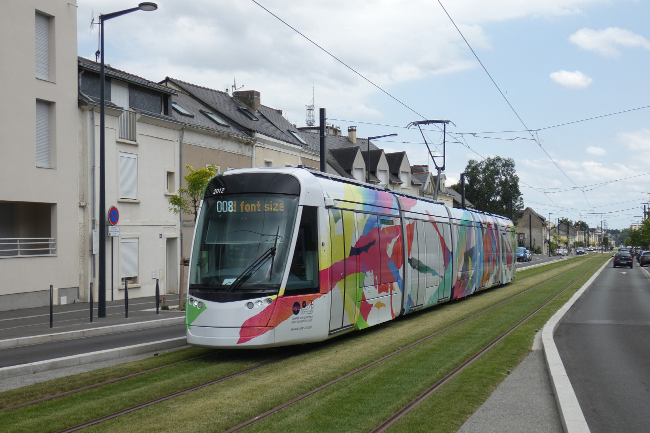 Анже, Alstom Citadis 305 № 2012