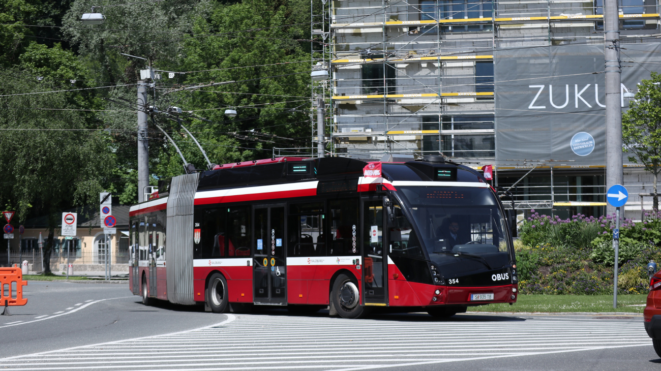 Зальцбург, Solaris Trollino III 18 AC MetroStyle № 354