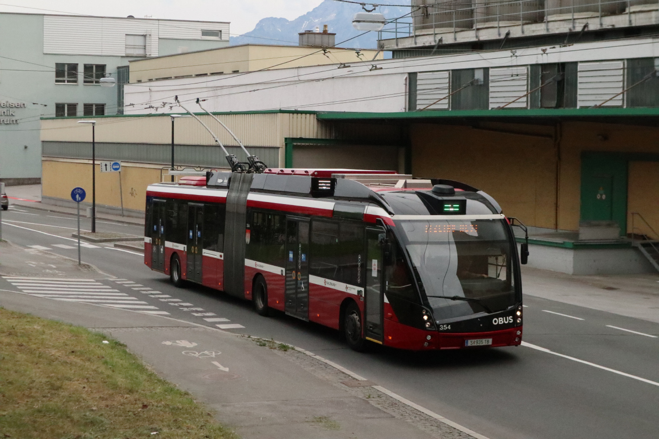 Зальцбург, Solaris Trollino III 18 AC MetroStyle № 354