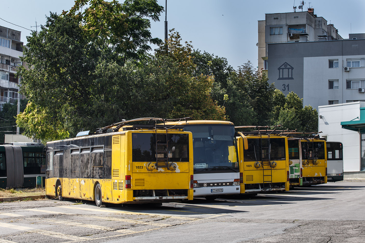 Stara Zagora, LAZ E183D1 № 1023 Stara Zagora, LAZ E183D1 № 1023