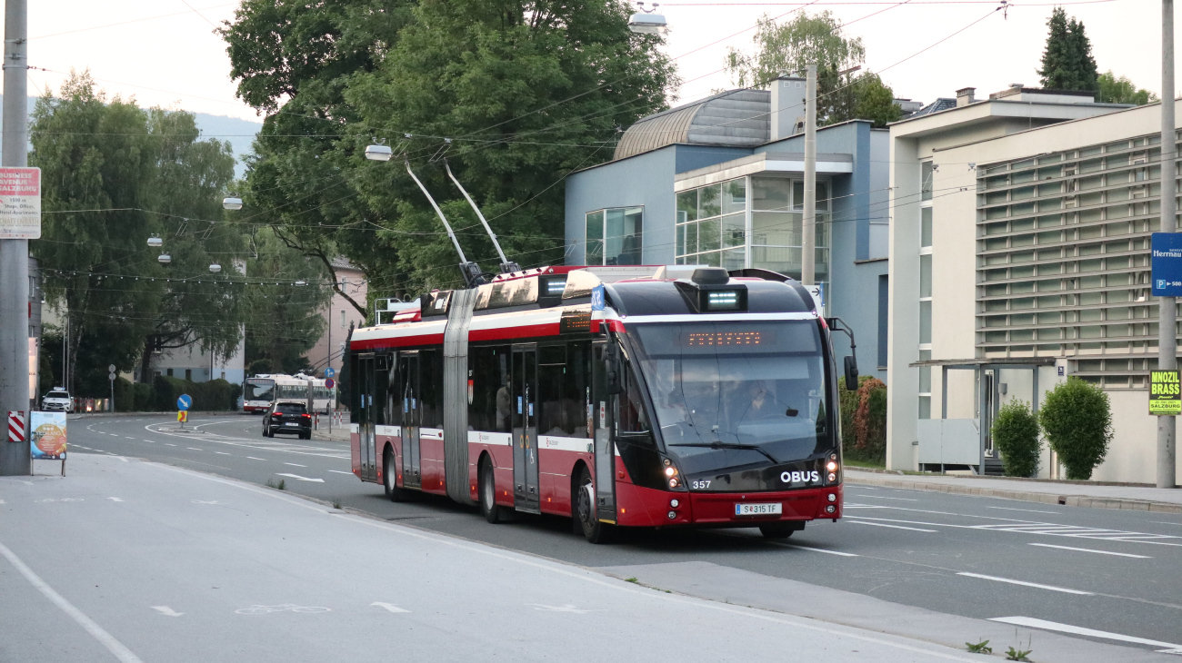 Зальцбург, Solaris Trollino III 18 AC MetroStyle № 357