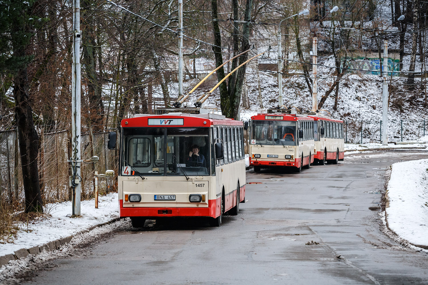 Вильнюс, Škoda 14Tr02/6 № 1457