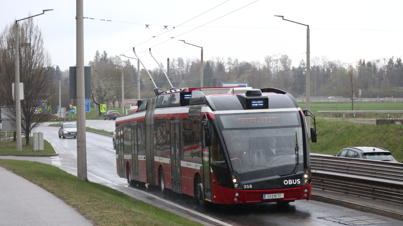 Зальцбург, Solaris Trollino III 18 AC MetroStyle № 358