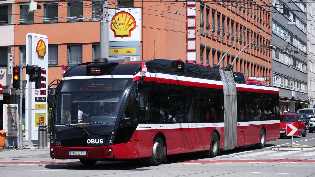 Зальцбург, Solaris Trollino III 18 AC MetroStyle № 358