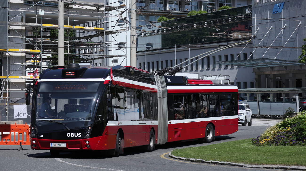 Зальцбург, Solaris Trollino III 18 AC MetroStyle № 358