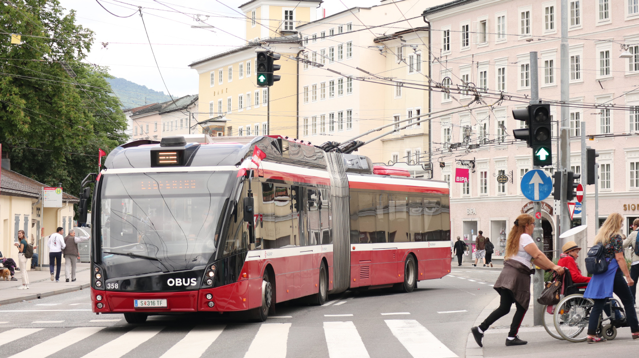 Зальцбург, Solaris Trollino III 18 AC MetroStyle № 358