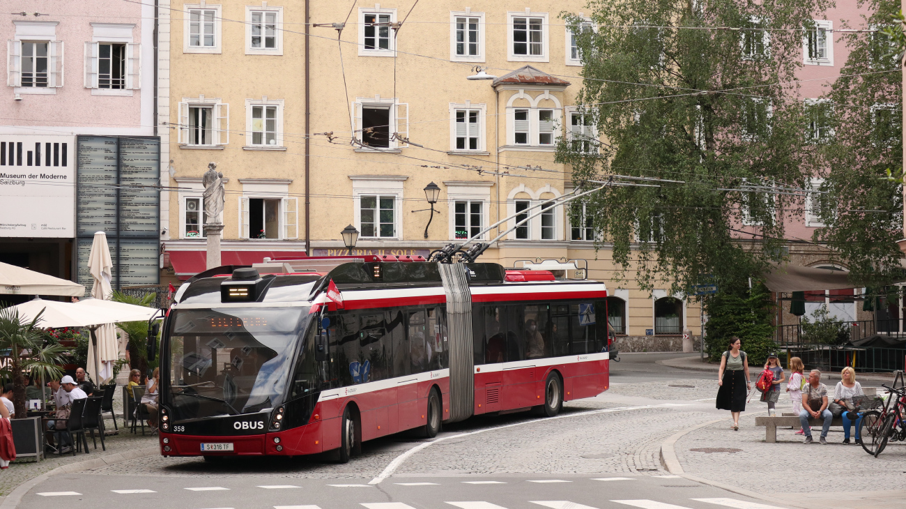 Зальцбург, Solaris Trollino III 18 AC MetroStyle № 358