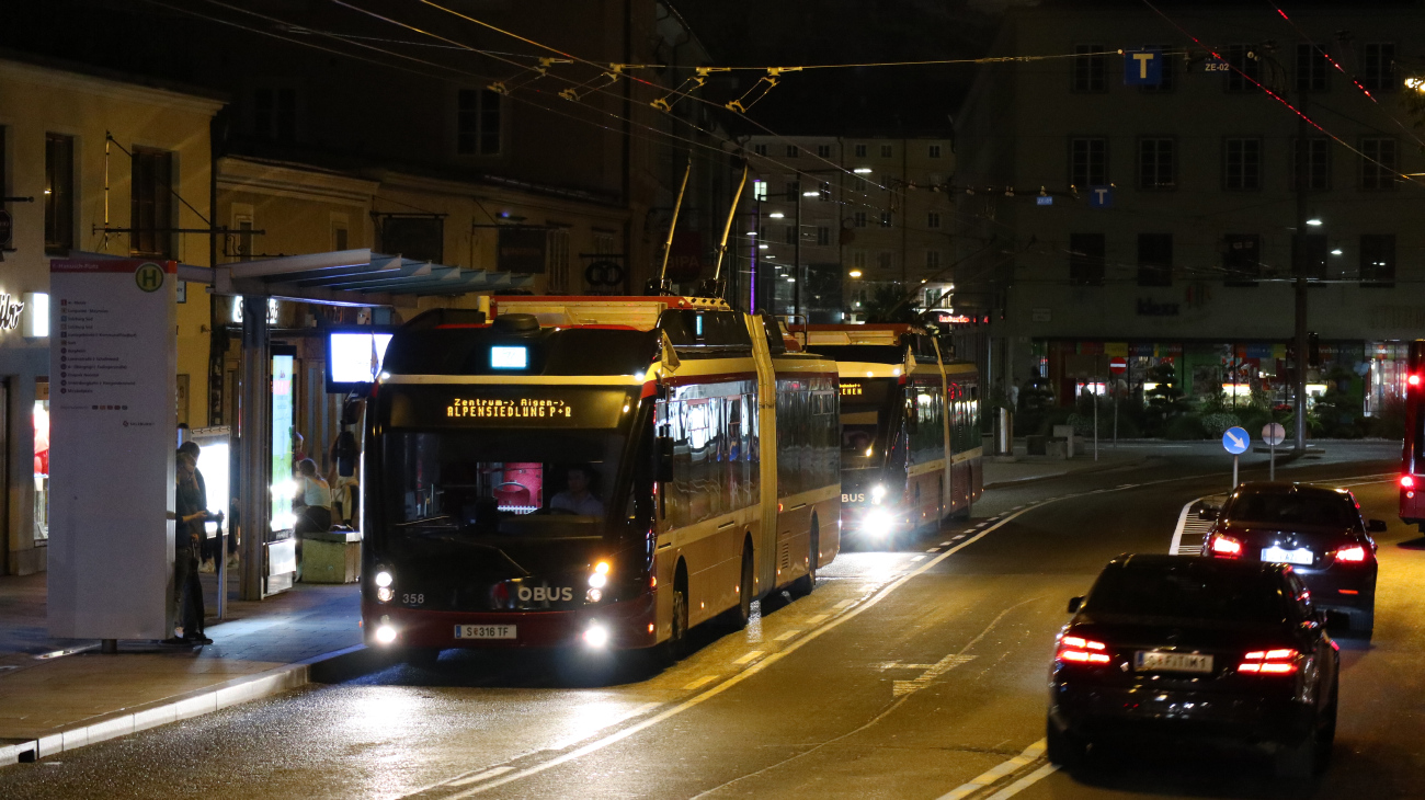 Зальцбург, Solaris Trollino III 18 AC MetroStyle № 358