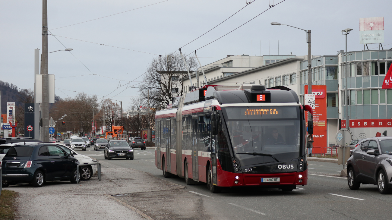 Зальцбург, Solaris Trollino III 18 AC MetroStyle № 367