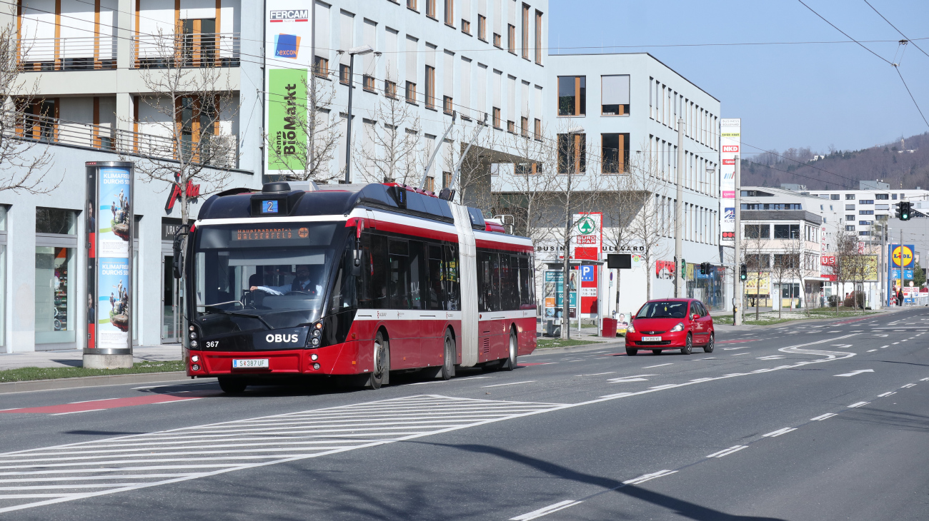 Зальцбург, Solaris Trollino III 18 AC MetroStyle № 367